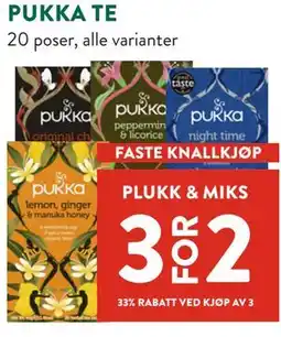 Jacobs PUKKA TE tilbud