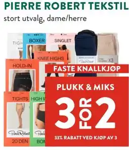 Jacobs PIERRE ROBERT TEKSTIL tilbud