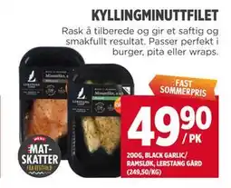 Meny KYLLINGMINUTTFILET tilbud