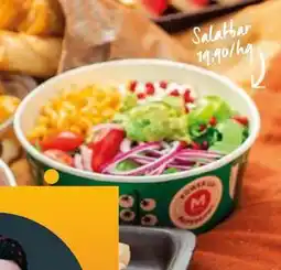 Meny Salatbar tilbud