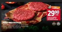 Meny FERSK ANGUSBURGER tilbud