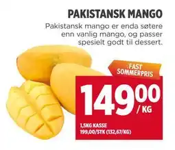 Meny PAKISTANSK MANGO tilbud