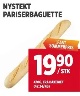 Meny NYSTEKT PARISERBAGUETTE tilbud