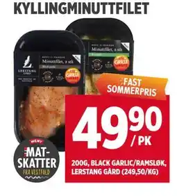Meny KYLLINGMINUTTFILET tilbud