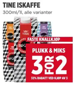 Meny TINE ISKAFFE tilbud