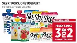 Meny SKYR PORSJONSYOGHURT tilbud