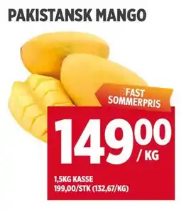 Meny PAKISTANSK MANGO tilbud