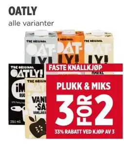 Meny OATLY tilbud