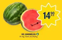 Coop Prix HEL VANNMELON tilbud