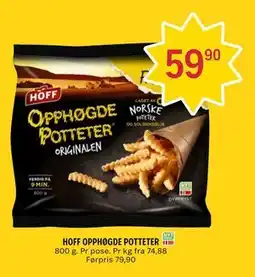 Coop Prix HOFF OPPHØGDE POTTETER tilbud