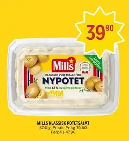 Coop Prix MILLS KLASSISK POTETSALAT tilbud