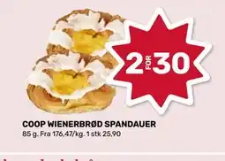 Matkroken COOP WIENERBRØD SPANDAUER tilbud