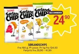 Coop Prix SØRLANDSCHIPS tilbud