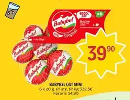 Coop Prix BABYBEL OST MINI tilbud