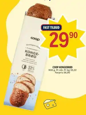 Coop Prix COOP KONGEBRØD tilbud