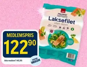 Coop Prix Laksefilet tilbud
