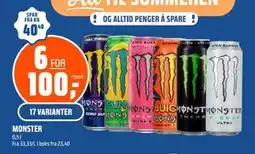 Coop Obs MONSTER tilbud