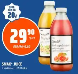 Coop Obs SMAK* JUICE tilbud
