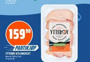 Coop Obs YTTERØY KYLLINGFILET tilbud