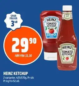 Coop Obs HEINZ KETCHUP tilbud