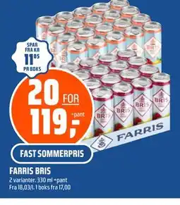 Coop Obs FARRIS BRIS tilbud
