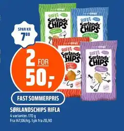 Coop Obs SØRLANDSCHIPS RIFLA tilbud