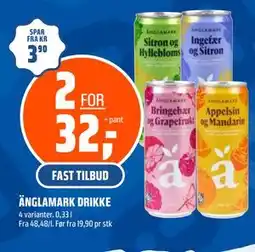 Coop Obs ÄNGLAMARK DRIKKE tilbud