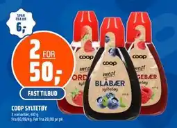 Coop Obs COOP SYLTETØY tilbud