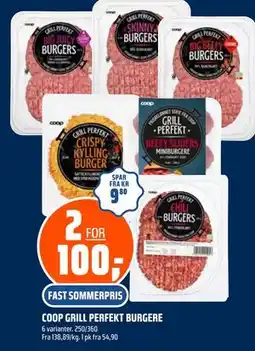 Coop Obs COOP GRILL PERFEKT BURGERE tilbud