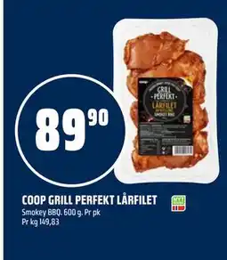 Coop Obs COOP GRILL PERFEKT LÅRFILET tilbud