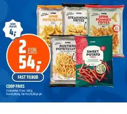 Coop Obs COOP FRIES tilbud