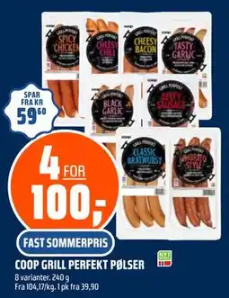 Coop Obs COOP GRILL PERFEKT PØLSER tilbud