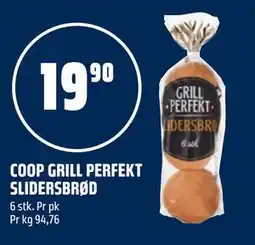 Coop Obs COOP GRILL PERFEKT SLIDERSBRØD tilbud