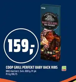 Coop Obs COOP GRILL PERFEKT BABY BACK RIBS tilbud
