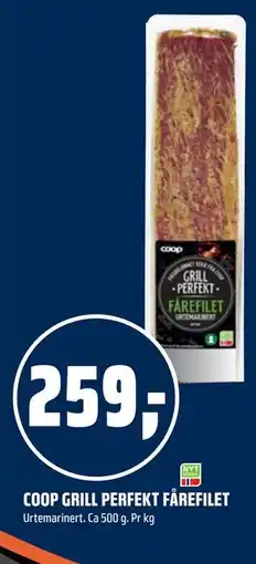 Coop Obs COOP GRILL PERFEKT FÅREFILET tilbud