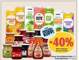 Coop Mega Coop Juice/Nektar/Iste tilbud