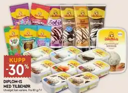 Coop Mega DIPLOM-IS MED TILBEHØR tilbud