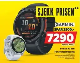 POWER Fenix 8 47 mm tilbud