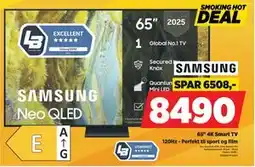 POWER SAMSUNG 65 4K Smart TV tilbud