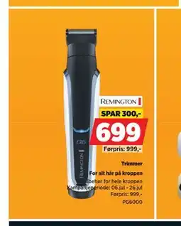 POWER Remington Trimmer PG6000 tilbud