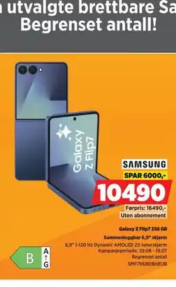 POWER Galaxy Z Flip7 256 GB tilbud