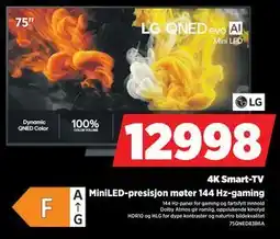 POWER LG QNED evo AI Mini LED 75 tilbud