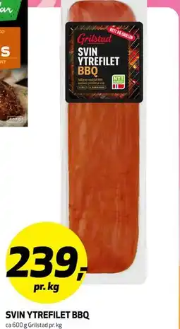Bunnpris SVIN YTREFILET BBQ tilbud