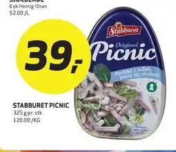 Bunnpris STABBURET PICNIC tilbud