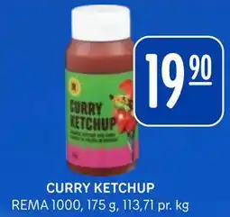 Rema 1000 CURRY KETCHUP tilbud