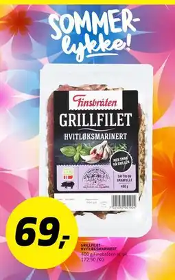 Bunnpris GRILLFILET HVITLØKSMARINERT tilbud