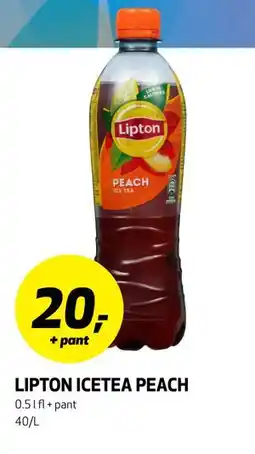 Bunnpris LIPTON ICETEA PEACH tilbud