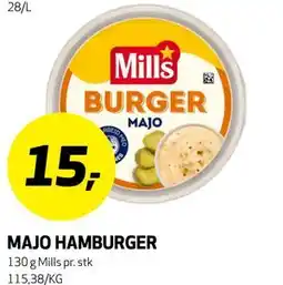 Bunnpris MAJO HAMBURGER tilbud