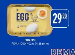 Rema 1000 EGG 6PK tilbud