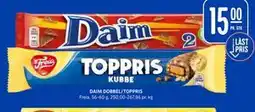 Rema 1000 DAIM DOBBEL/TOPPRIS tilbud